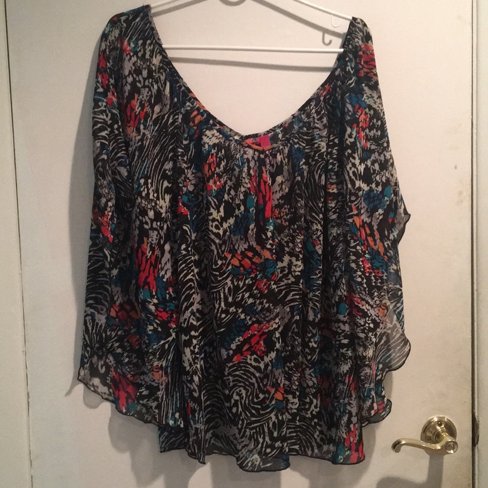 Light and Airy Printed Summer Blouse